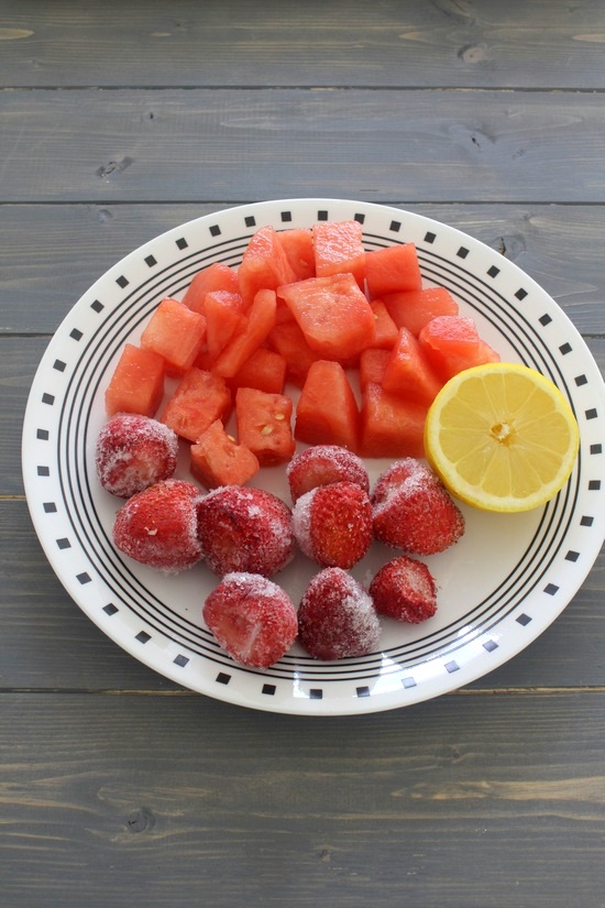 Strawberry watermelon juice recipe (Fresh fruit juice recipes)