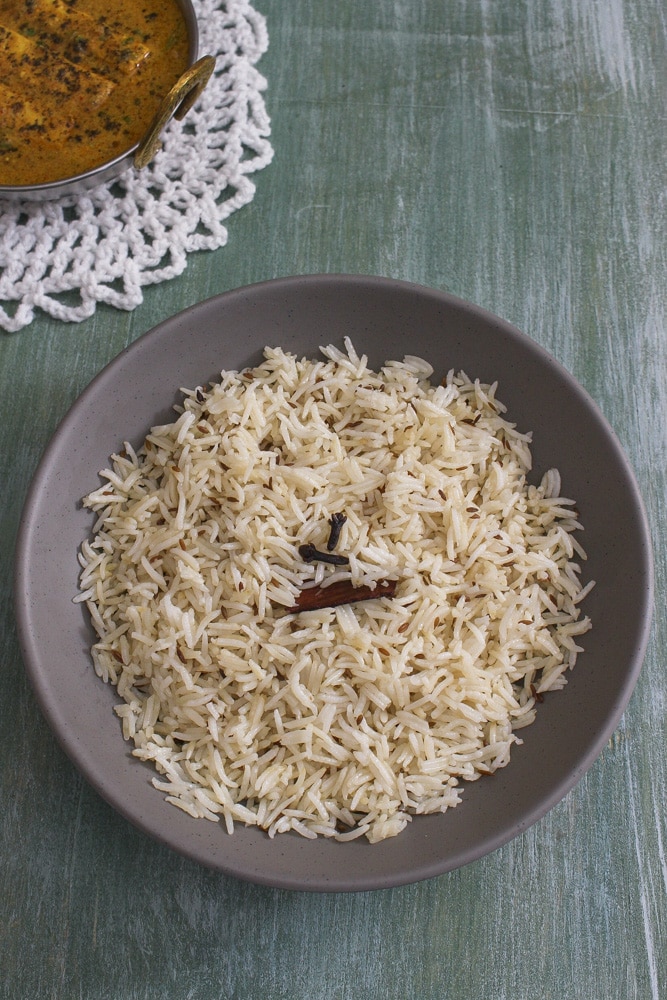 Instant pot jeera rice recipe