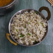 Instant pot jeera rice (PIP)