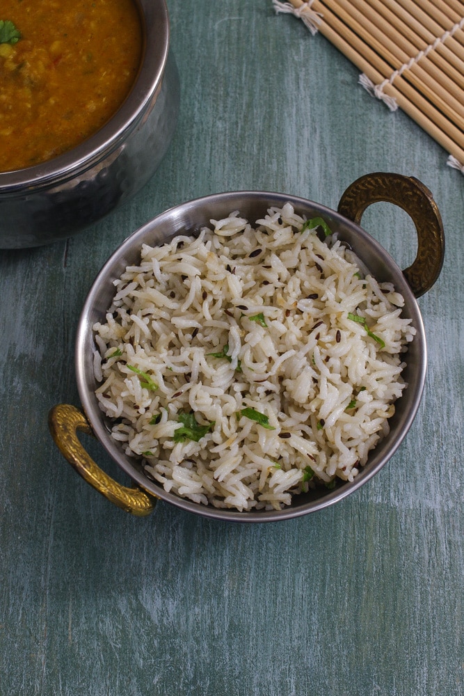 Instant pot jeera rice (PIP)