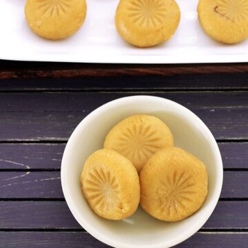 Doodh Peda Recipe (Milk Peda) 3 Ingredients and 10 Minutes