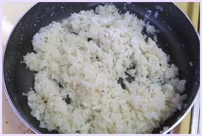 coconut mixture is cooked till dry
