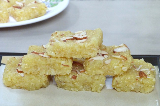 Kopra Pak - Coconut Burfi Recipe