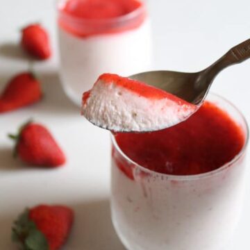 Eggless Strawberry Mousse Recipe  Spice Up The Curry - 28