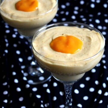 Eggless Mango Mousse Recipe