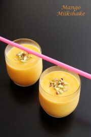 Mango Milkshake Recipe | Mango shake recipe | Milkshake recipes