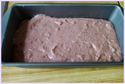 Eggless strawberry bread recipe (Vegan strawberry bread recipe)