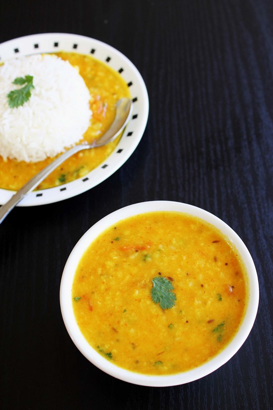 Moong dal tadka recipe (How to make moong dal tadka), Jain dal 