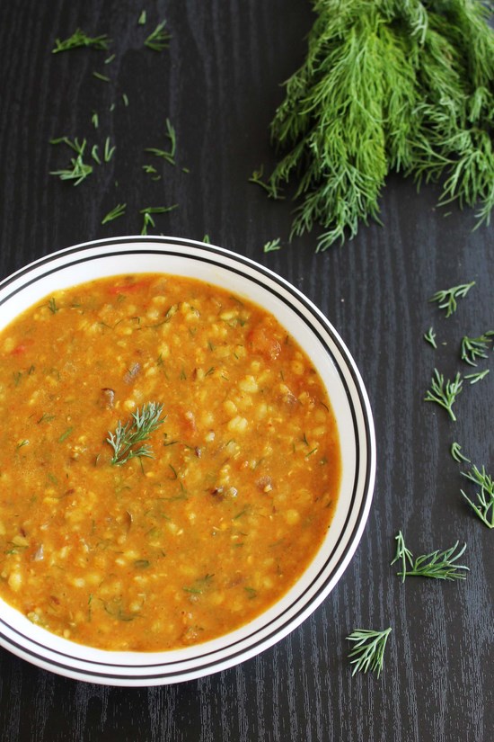 Shepu dal recipe (how to make dill leaves dal or Suva dal recipe)