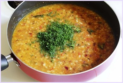 Shepu dal recipe (how to make dill leaves dal or Suva dal recipe)