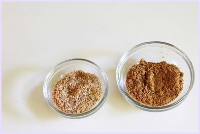 Ground spice powder.