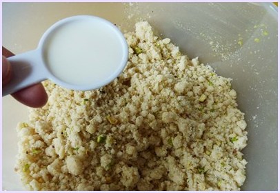 Eggless pistachio cookies (How to make pistachio cookies without eggs)