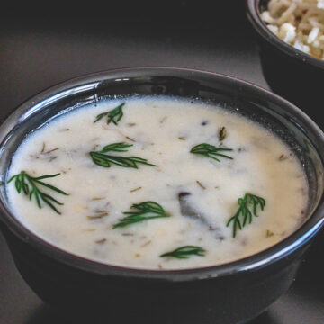 Suva Kadhi Recipe  Dill Leaves Kadhi  - 6
