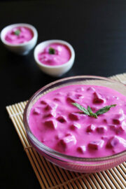Beetroot Raita Recipe | How to make beetroot raita
