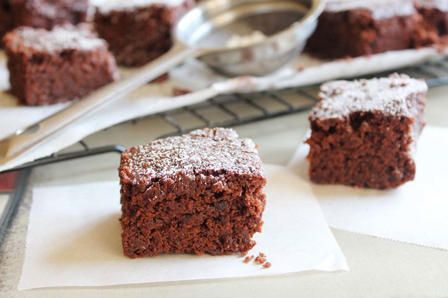 Eggless Brownies recipe with cocoa powder