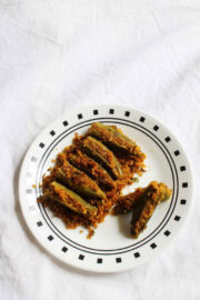 Stuffed Bhindi Recipe | Bharwan Bhindi Recipe | Stuffed Okra