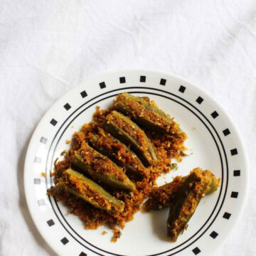 Stuffed Bhindi Recipe | Bharwan Bhindi Recipe | Stuffed Okra