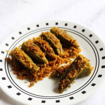 Stuffed Bhindi Recipe | Bharwan Bhindi Recipe | Stuffed Okra