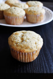 Eggless Lemon Poppy Seed Muffins Recipe