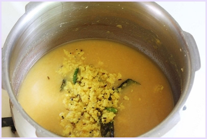 Goan Varan Recipe with coconut-Varan Bhaat