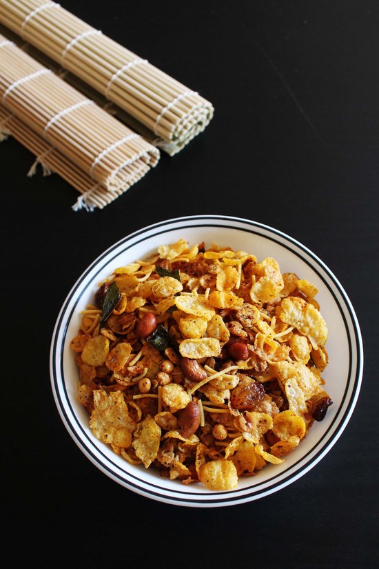 Cereal chivda recipe | Honey bunches of oats cereal chivda