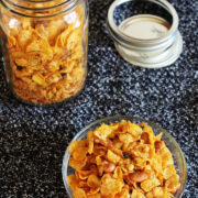 Corn flakes chivda namkeen (makai poha)