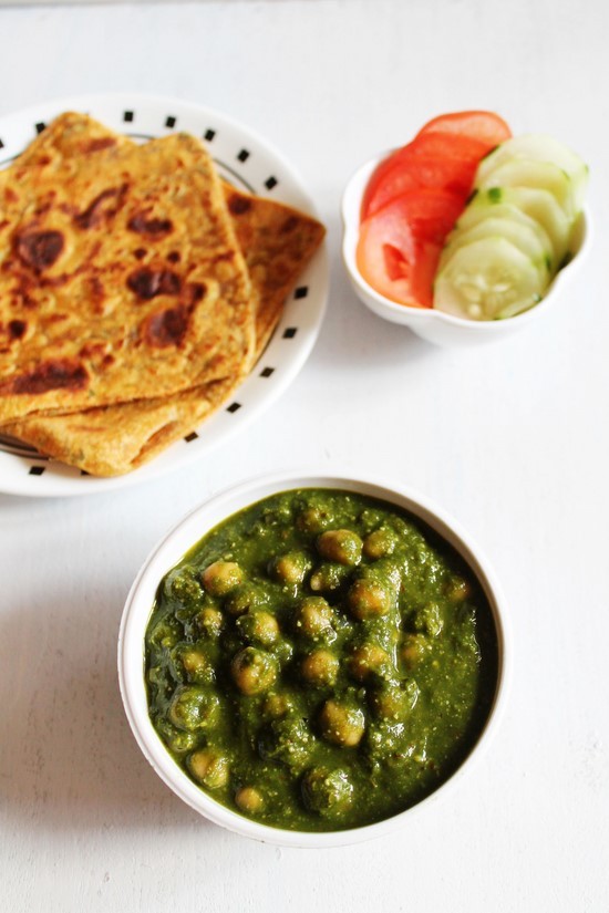 Chana Palak Recipe | Chole Palak |Spinach chickpeas curry