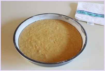 Eggless & Vegan Orange Cake recipe with orange flavored icing