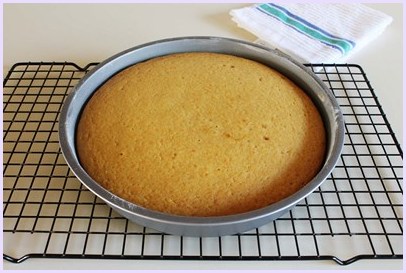 Eggless & Vegan Orange Cake recipe with orange flavored icing