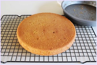 Eggless & Vegan Orange Cake recipe with orange flavored icing