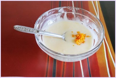 Eggless & Vegan Orange Cake recipe with orange flavored icing