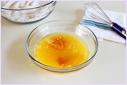 Eggless & Vegan Orange Cake recipe with orange flavored icing