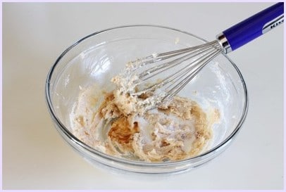 beat vanilla and milk