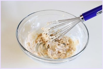 add milk and vanilla to the mixture