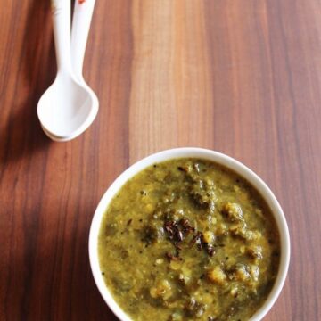 Gongura Pappu | Andhra style sorrel leaves dal recipe