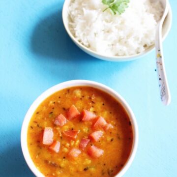 Tomato dal recipe | Tomato pappu | Andhra pappu recipe