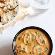 Mushroom Curry Recipe | How to make Simple Mushroom Curry