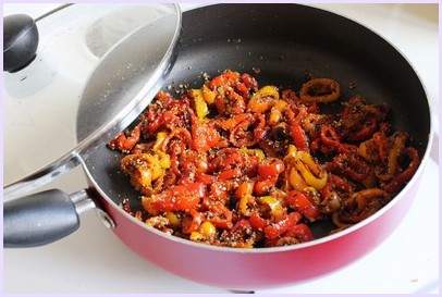 Vine sweet mini peppers subzi recipe - Indian style