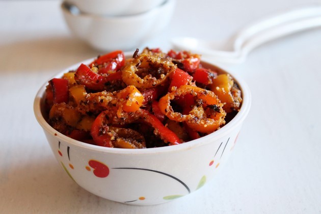 Vine sweet mini peppers subzi recipe - Indian style