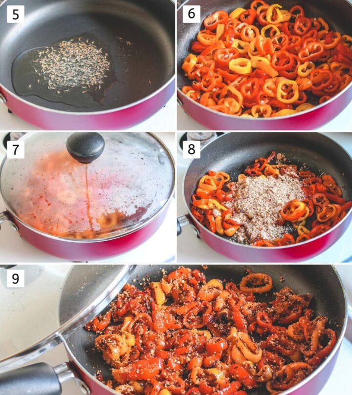 Mini Sweet Peppers Sabzi (Indian Recipe) Spice Up The Curry