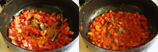 Tameta Muthia Nu Shaak Recipe | Gujarati Tomato muthia curry recipe