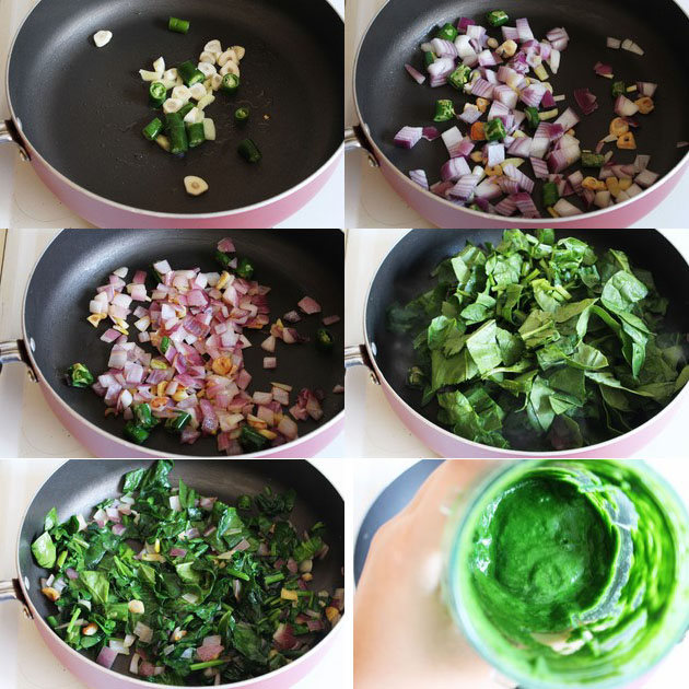 Aloo Palak Recipe | Aloo palak gravy recipe | potato spinach curry