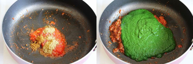 Aloo Palak Recipe | Aloo palak gravy recipe | potato spinach curry