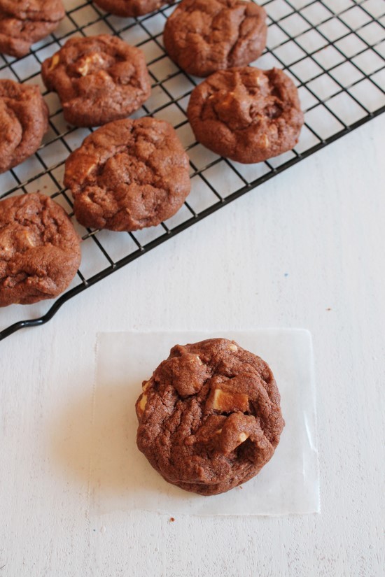 Eggless double chocolate cookies recipe | Eggless Cookie Recipe