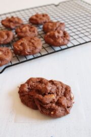 Eggless double chocolate cookies recipe | Eggless Cookie Recipe