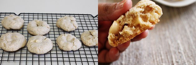 Eggless white chocolate macadamia nut cookies recipe