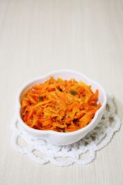 Carrot Sambharo Recipe | How to make Gujarati warm carrot salad