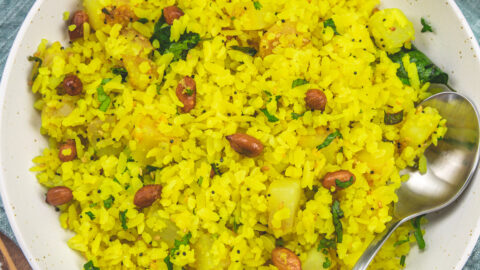 Poha Recipe (Batata Poha)