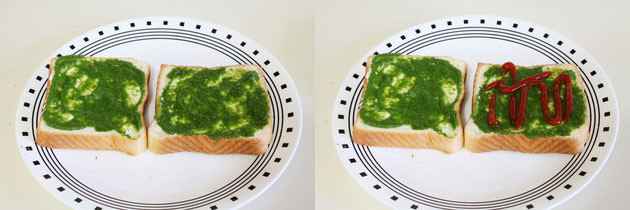 Bombay Veg Sandwich Recipe | Vegetable Sandwich Recipe