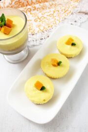 Eggless Mango Cheesecake Recipe | No bake, No gelatin Cheesecake
